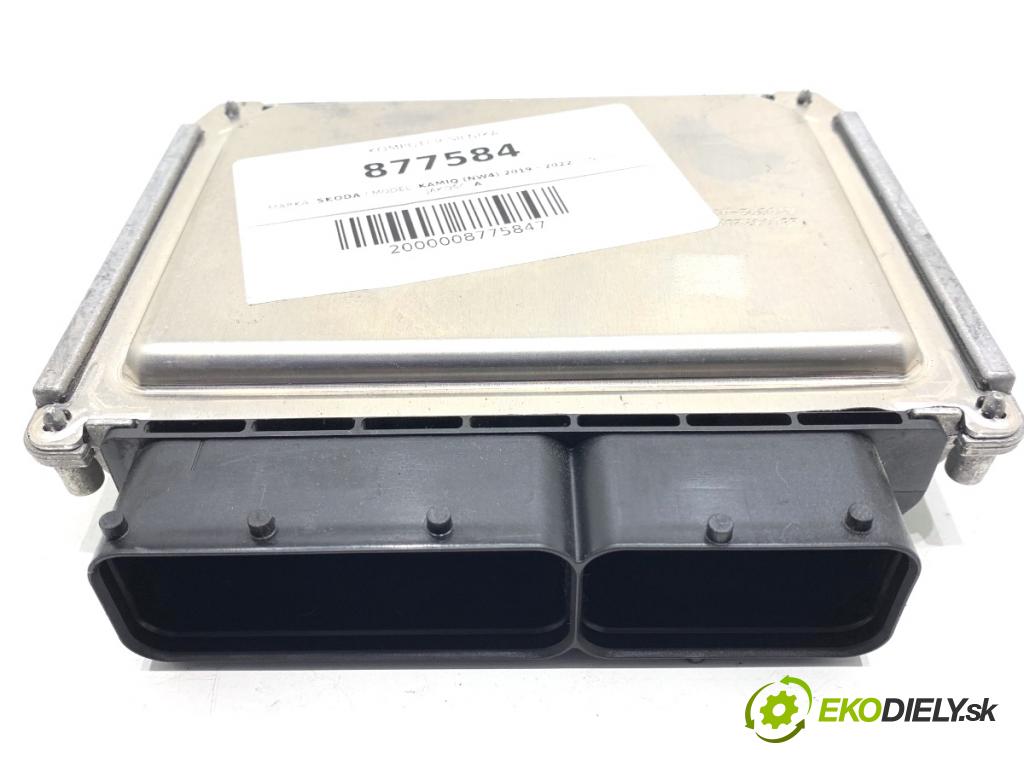 SKODA KAMIQ SUV 2023 81 kW 1.0 TSI 999 řídící jednotka motora 05C907394D (Řídicí jednotka)