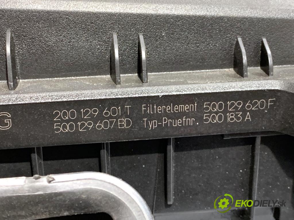 SKODA KAMIQ SUV 2023 81 kW 1.0 TSI 999 Obal filtra vzduchu 2Q0129601T (Obal vzduchového filtra)