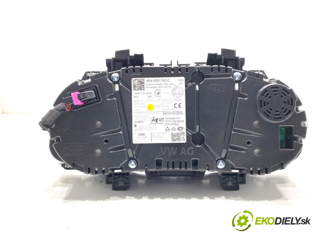 SKODA KAMIQ SUV 2023 81 kW 1.0 TSI 999 Prístrojovka 654920740C (Prístrojová doska)