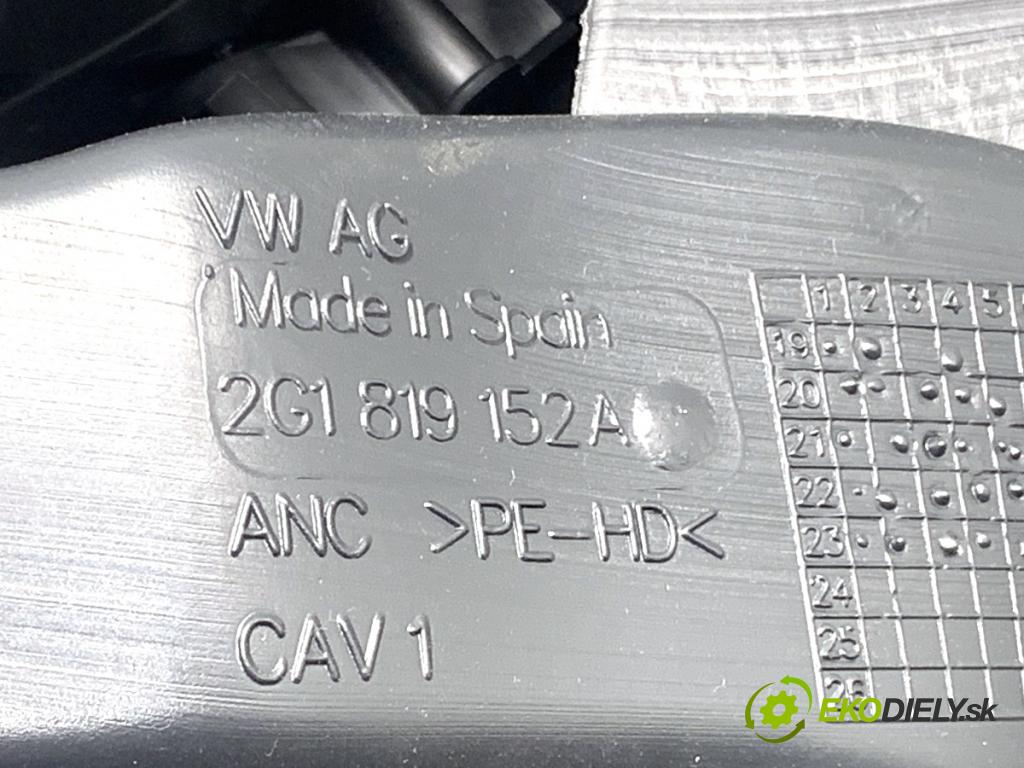 SKODA KAMIQ SUV 2023 81 kW 1.0 TSI 999 Výhrevné teleso, radiátor kúrenia KOMBAJN 2G1819152A