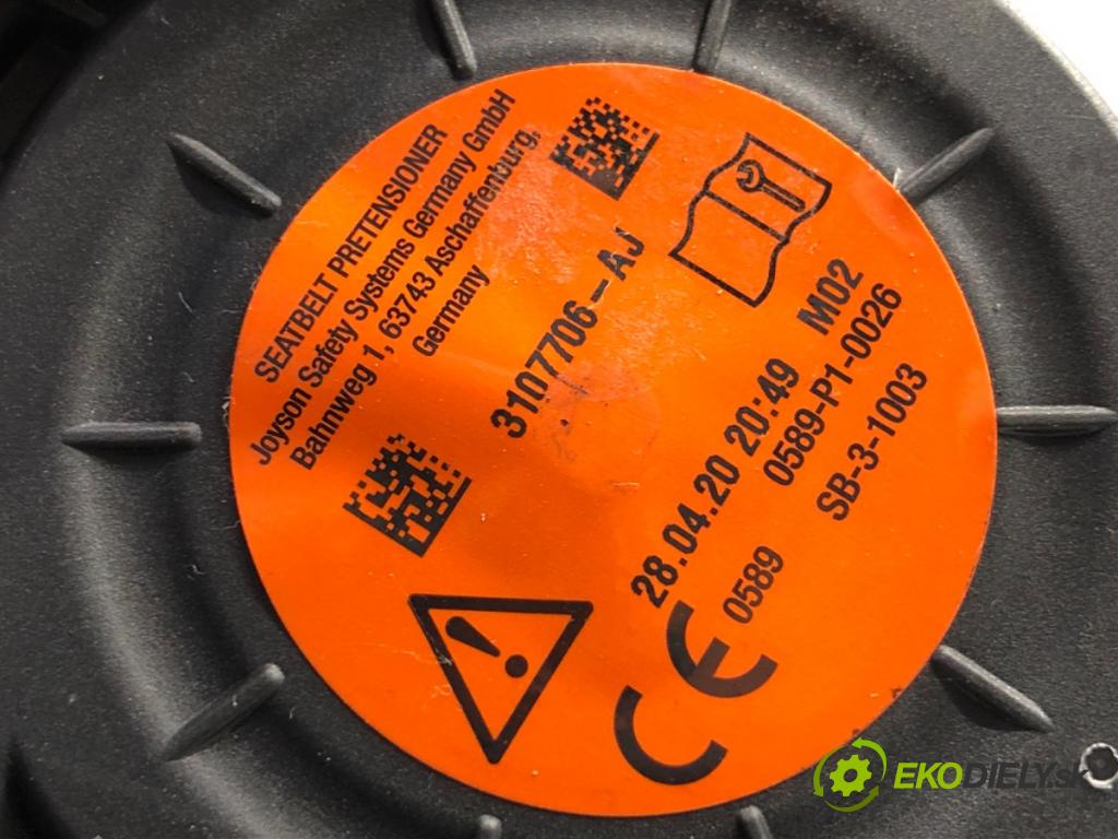 MERCEDES-BENZ GLE SUV 2020 180 kW GLE 300 d 4-matic (167.119) 1950 Držiak BEZPEČNOSŤ pravy predný