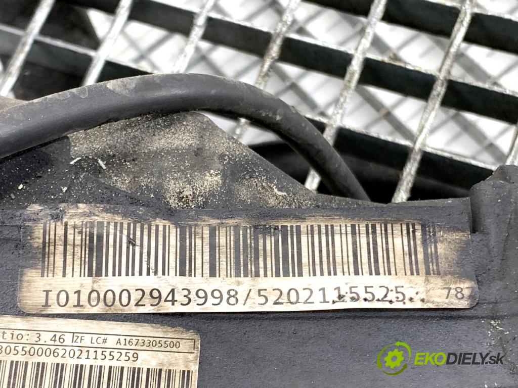 MERCEDES-BENZ GLE SUV 2020 180 kW GLE 300 d 4-matic (167.119) 1950 Most ,diferenciál predný A1673305500