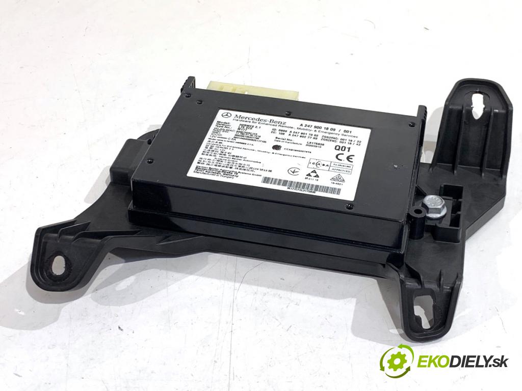 MERCEDES-BENZ GLE SUV 2020 180 kW GLE 300 d 4-matic (167.119) 1950 modul BLUETOOTH A2479001809 (Řídící jednotka ostatní)