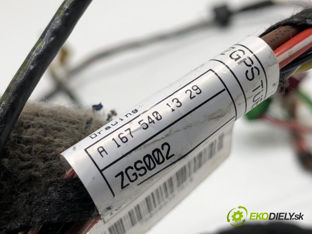 MERCEDES-BENZ GLE SUV 2020 180 kW GLE 300 d 4-matic (167.119) 1950 Káblovačka Dvere predný ľavy A1675401329