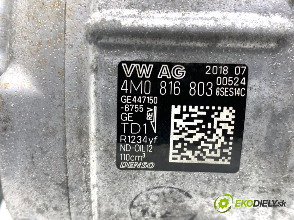 AUDI A4 B9 sedan 2018 185 kW 2.0 TFSI quattro 1984 Kompresor klimatizácie 4M0816803 (Kompresor klimatizácie)