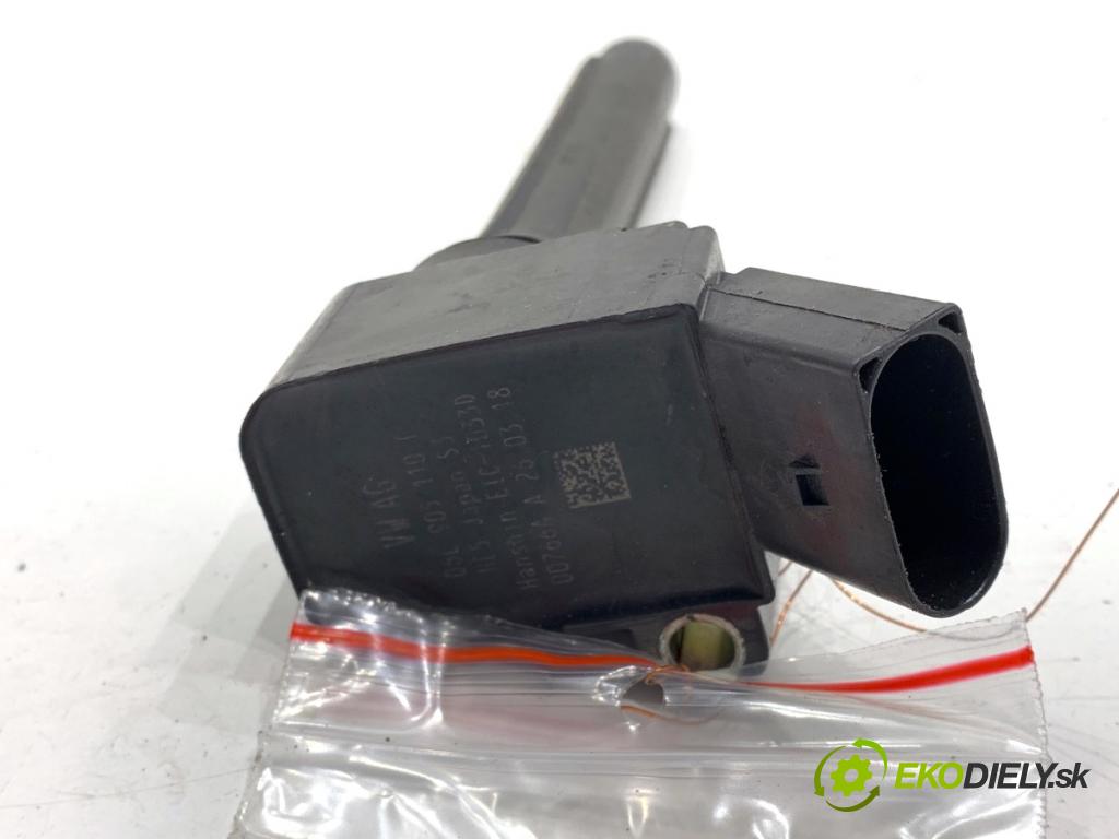 AUDI A4 B9 sedan 2018 185 kW 2.0 TFSI quattro 1984 Cievka zapaľovacia 06L905110F (Zapaľovacia cievka)