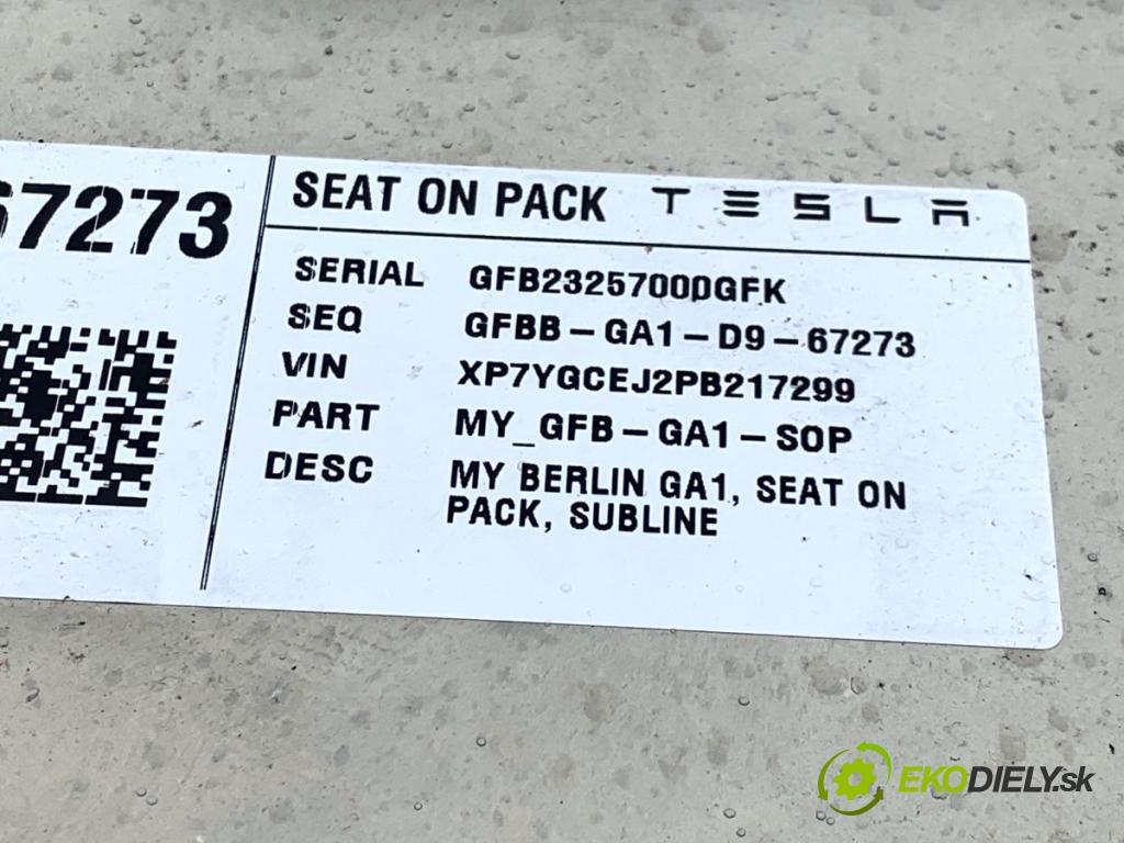 TESLA MODEL Y SUV 2023 235 kW EV 0 BATERIA HYBRYDA 1733002-D2-C 400VDC