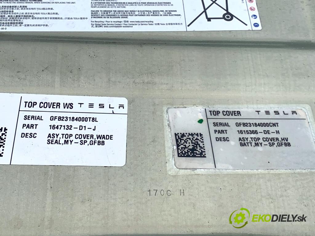 TESLA MODEL Y SUV 2023 235 kW EV 0 BATERIA HYBRYDA 1733002-D2-C 400VDC
