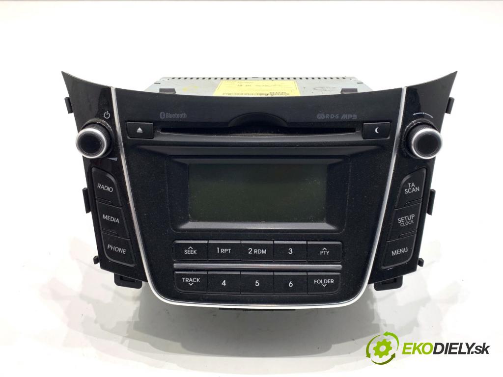 HYUNDAI i30 Kombi 2014 81 kW 1.6 CRDi 1582 RADIO 96170-A6210GU (Audio zařízení)