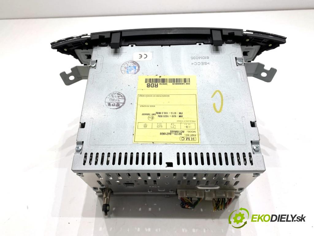 HYUNDAI i30 Kombi 2014 81 kW 1.6 CRDi 1582 RADIO 96170-A6210GU (Audio zariadenie)