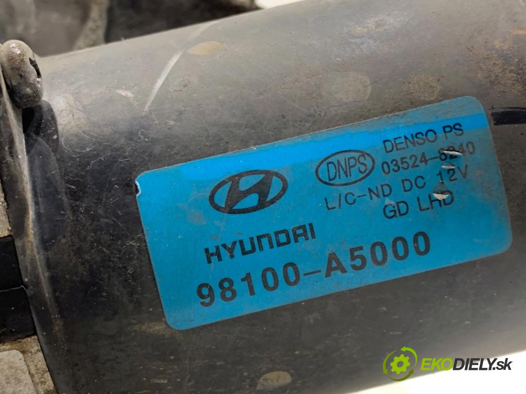 HYUNDAI i30 Kombi 2014 81 kW 1.6 CRDi 1582 Mechanizmus stieračov predný 98100-A5000 (Motorček stieračov predný)