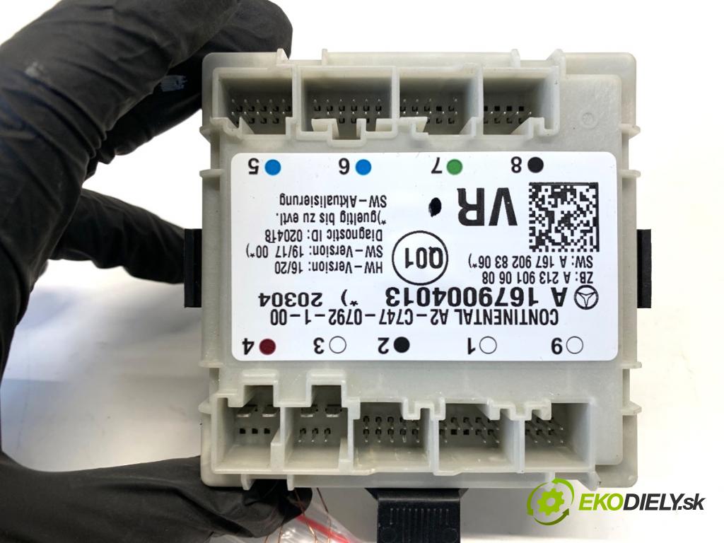 MERCEDES-BENZ GLE SUV 2020 180 kW GLE 300 d 4-matic (167.119) 1950 Modul Dvere predný pravy A1679004013