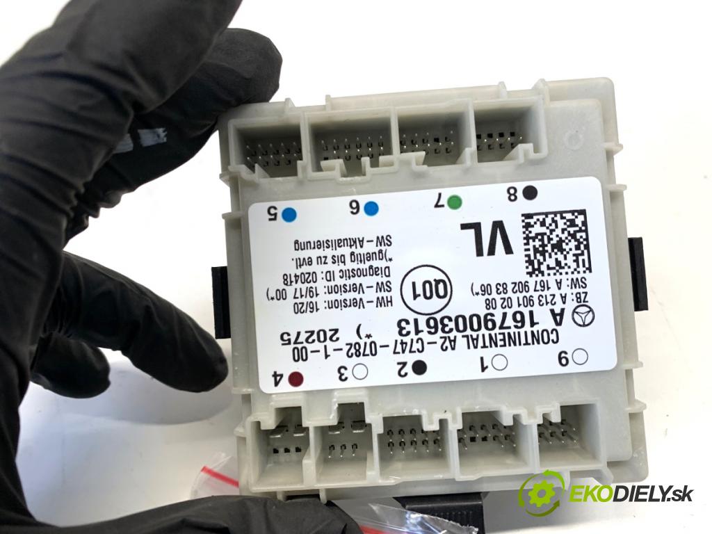 MERCEDES-BENZ GLE SUV 2020 180 kW GLE 300 d 4-matic (167.119) 1950 Modul Dvere predný ľavy A1679003613