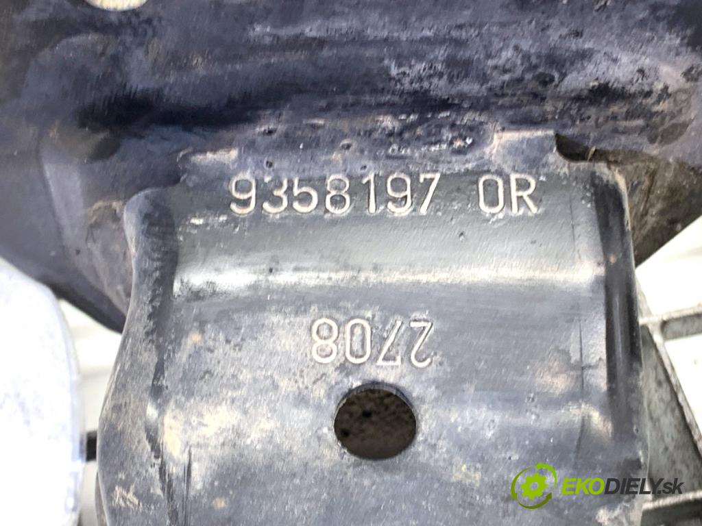 RENAULT KANGOO II nadwozie wielkoprzestrzenne (MPV) 2009 50 kW 1.5 dCi 70 (KW0V, KW0A) 1461 výztuha nárazníka zadní část 93581970R (Zadní výztuha)