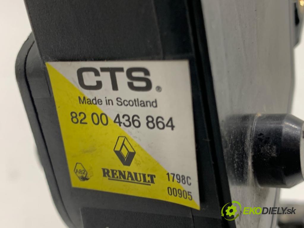 RENAULT KANGOO II nadwozie wielkoprzestrzenne (MPV) 2009 50 kW 1.5 dCi 70 (KW0V, KW0A) 1461 Potenciometer plynu 8200436864 (Potenciometer plynového pedálu)