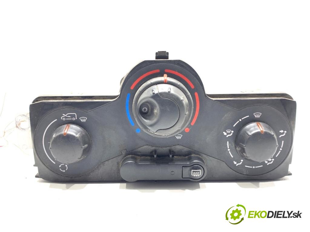 RENAULT KANGOO II nadwozie wielkoprzestrzenne (MPV) 2009 50 kW 1.5 dCi 70 (KW0V, KW0A) 1461 Panel ovládania kúrenia 5F2140100 (Prepínacie páčky pod volantom)