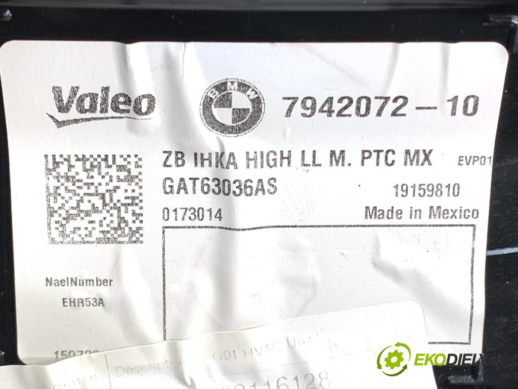 BMW G02 SUV 2023 140 kW xDrive 20 d 1995 Výhrevné teleso, radiátor kúrenia 7942072 (Radiátor kúrenia)