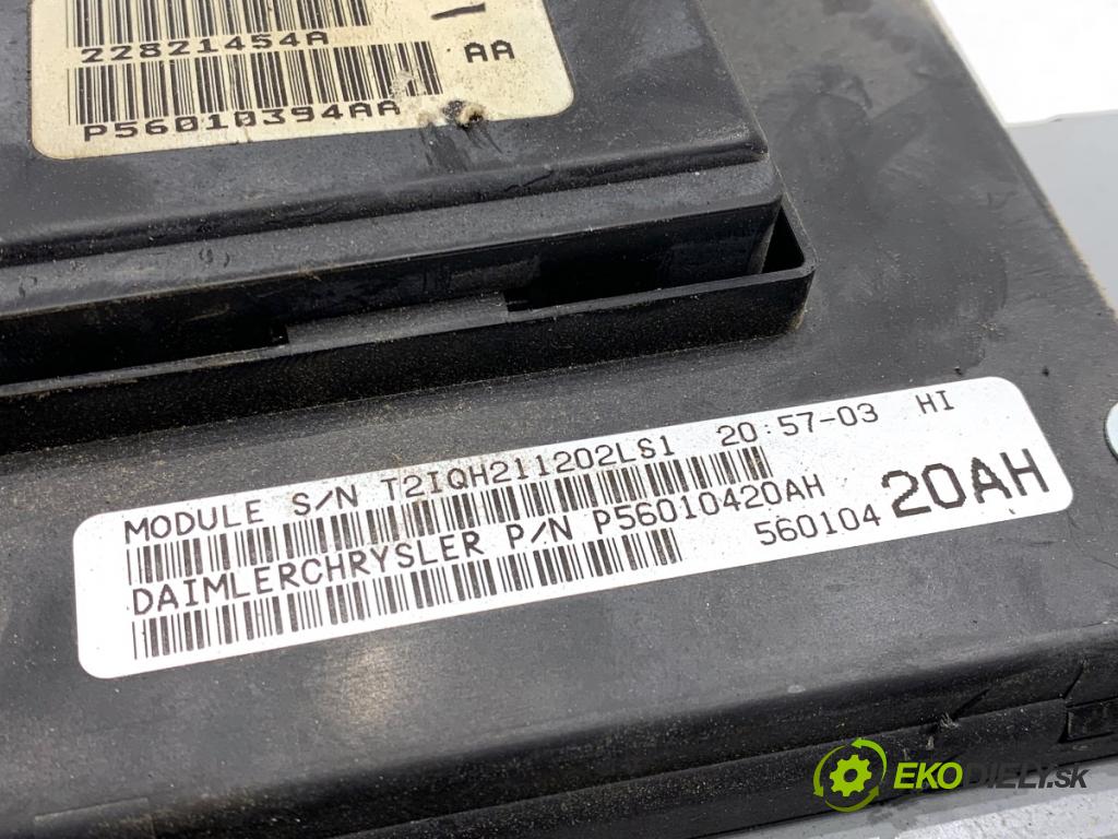 JEEP CHEROKEE KJ samochód terenowy zamknięty 2003 155 kW 3.7 4x4 3698 modul BCM P56010420AH (Řídící jednotka ostatní)
