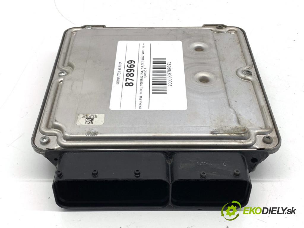 VW TOUAREG SUV 2009 176 kW 3.0 V6 TDI 2967 riadiaca jednotka Motor 7L0907401H (Riadiaca jednotka)