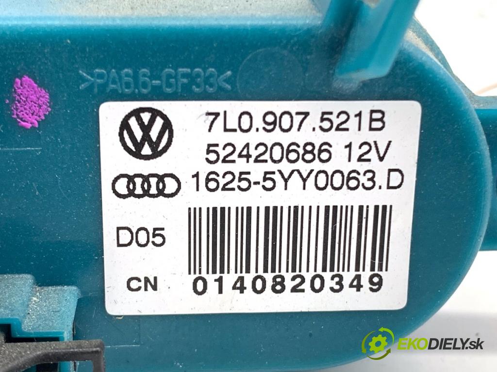VW TOUAREG SUV 2009 176 kW 3.0 V6 TDI 2967 Odpor, rezistor kúrenia vzduchu 7L0907521B (Odpor (rezistor) kúrenia)