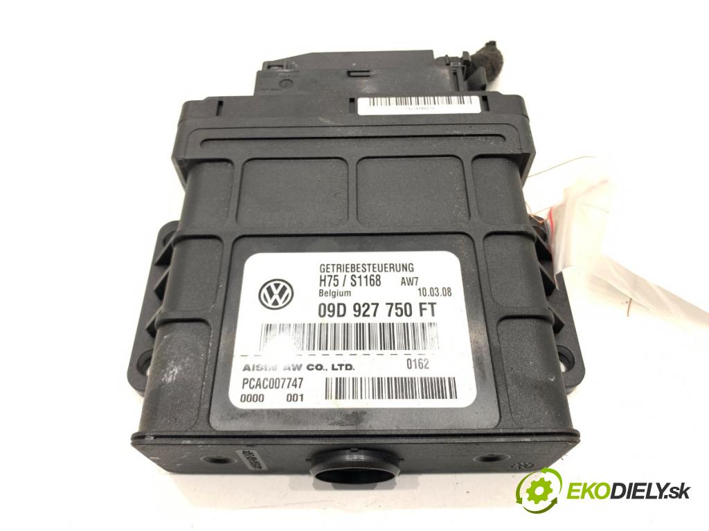 VW TOUAREG SUV 2009 176 kW 3.0 V6 TDI 2967 Riadiaca jednotka prevodovky 09D927750FT (Riadiaca jednotka prevodovky)