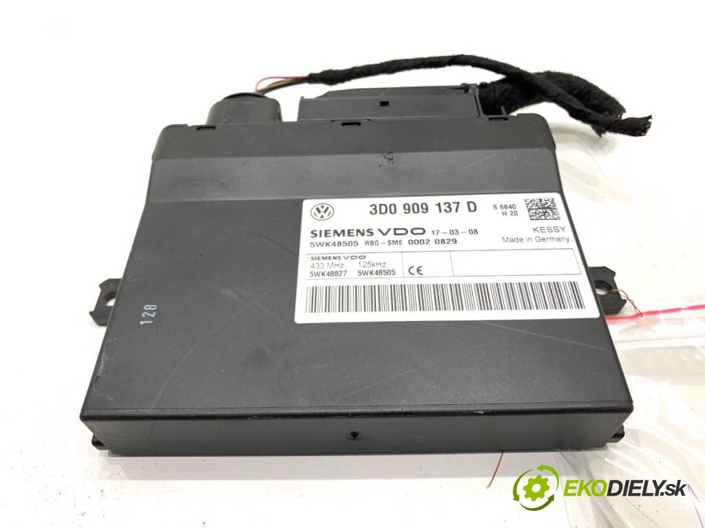 VW TOUAREG SUV 2009 176 kW 3.0 V6 TDI 2967 Modul KEYLESS 3D0909137D