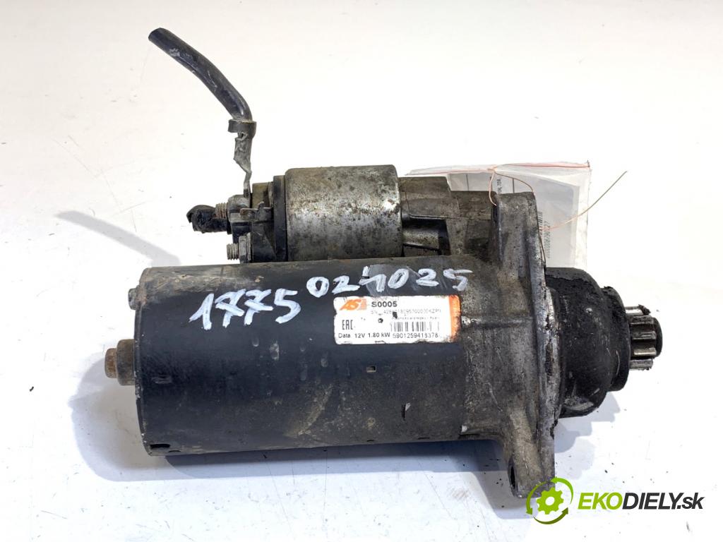 VW TRANSPORTER T4 Skrzynia 1993 44 kW 1.9 D 1896 Štartér S0005 (Štartér)