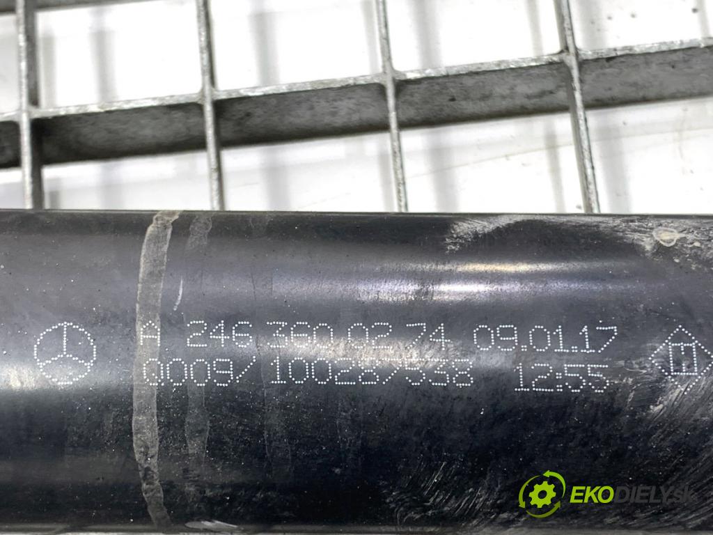 MERCEDES-BENZ W176 liftback 2017 90 kW A 180 (176.042) 1595 Poloos pravy predný A2463600274