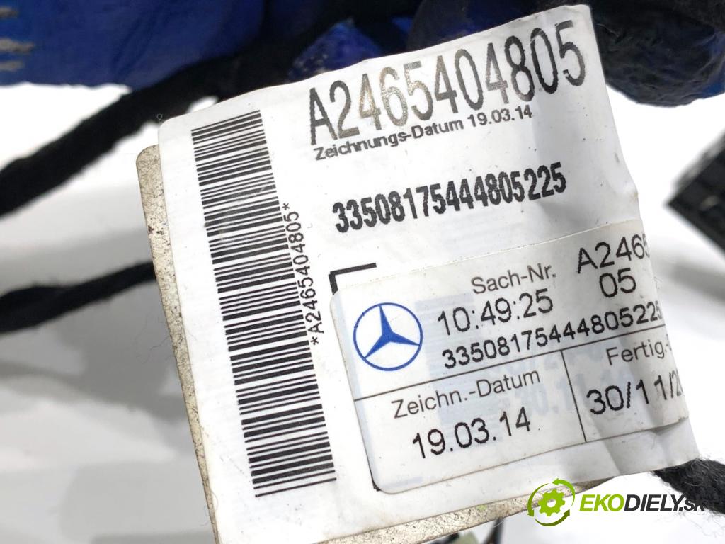 MERCEDES-BENZ W176 liftback 2017 90 kW A 180 (176.042) 1595 Káblovačka Dvere predný ľavy A2465404805