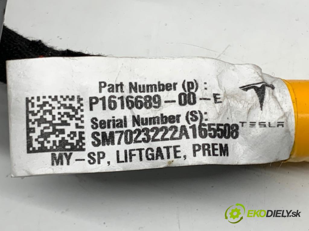 TESLA MODEL Y SUV 2023 235 kW EV 0 Káblovačka dverí kufra zad 1616689-00-E