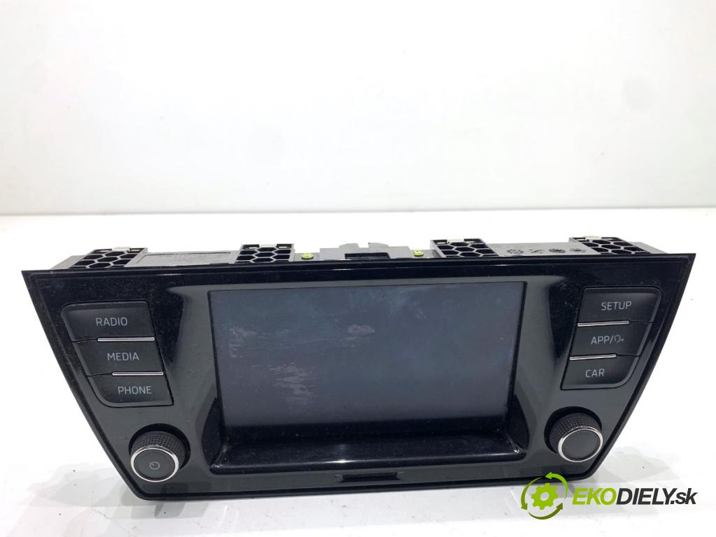 SKODA FABIA III Kombi 2022 44 kW 1.0 999 RADIO 6V0035869H (Audio zariadenie)