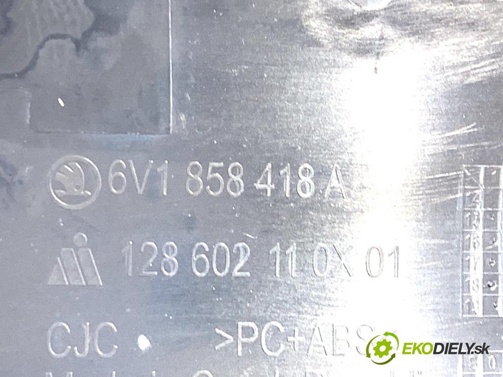 SKODA FABIA III Kombi 2022 44 kW 1.0 999 lišty kryt 6V1858418A (Lišta)