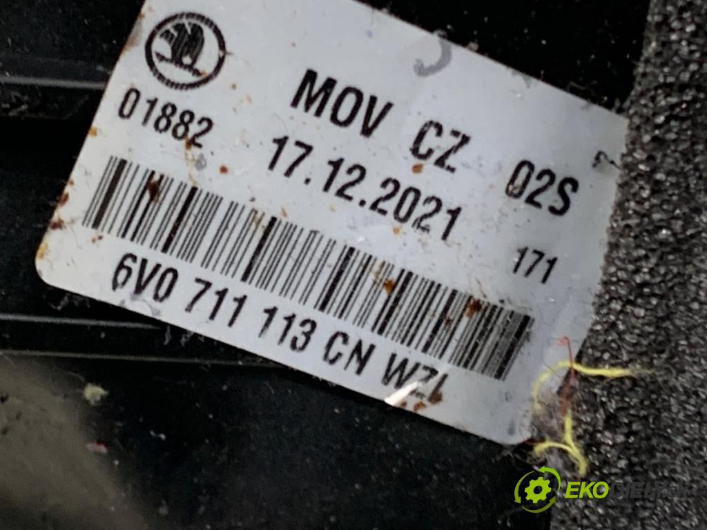 SKODA FABIA III Kombi 2022 44 kW 1.0 999 Kulisa 6V0711113CN (Rýchlostná páka (kulisa))