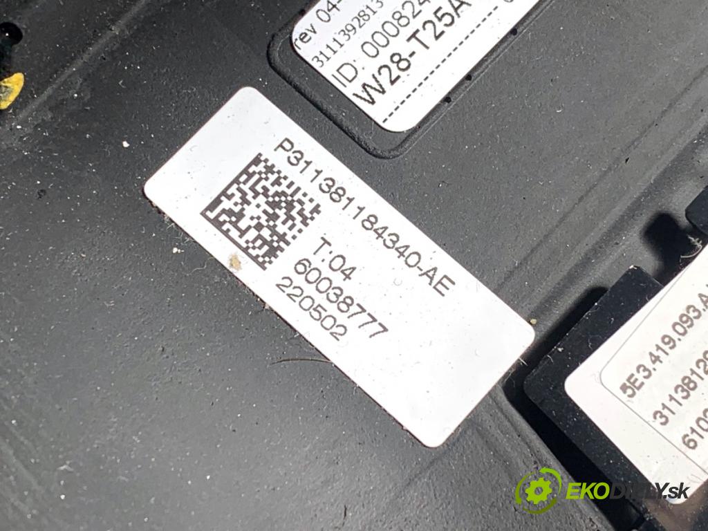 SKODA FABIA III Kombi 2022 44 kW 1.0 999 volant 5E3419093A (Volant)