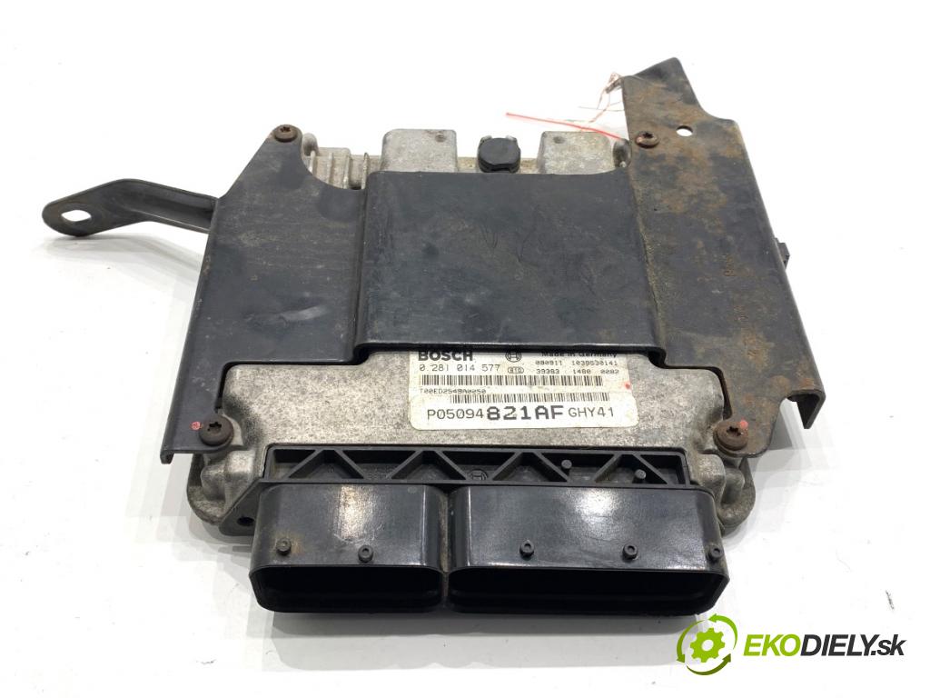 DODGE JOURNEY nadwozie wielkoprzestrzenne (MPV) 2009 103 kW 2.0 CRD 1968 řídící jednotka motora P05094821AF (Řídicí jednotka)