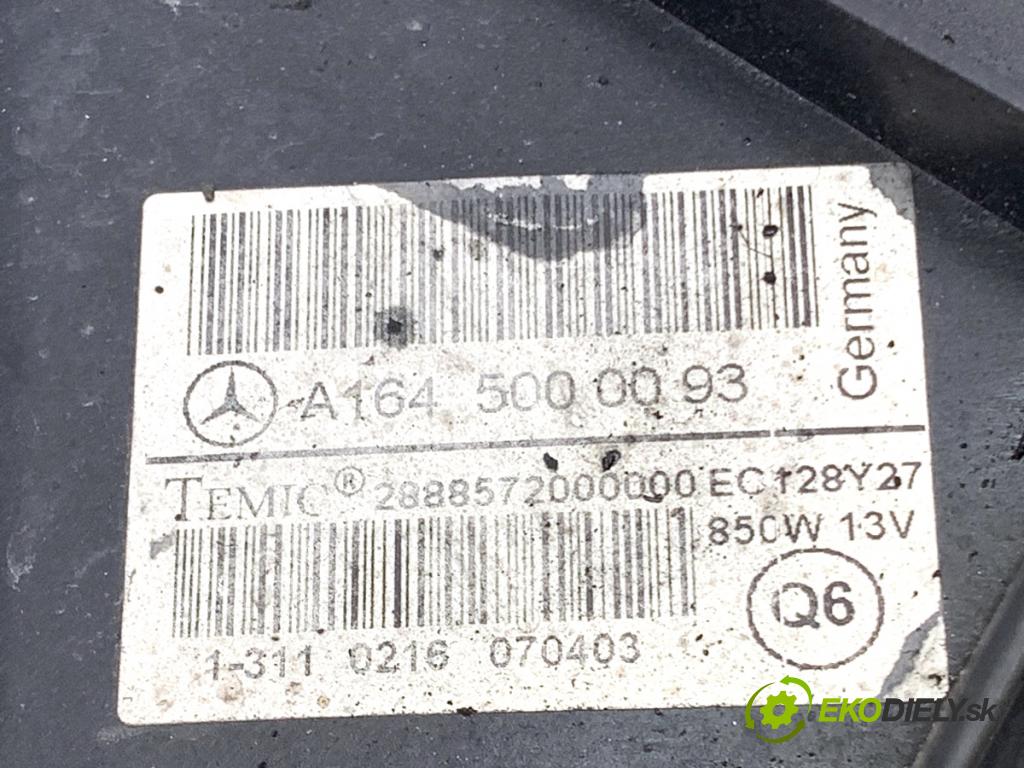 MERCEDES-BENZ X164 SUV 2007 165 kW GL 320 CDI 4-matic (164.822) 2987 Ventilátor chladiča A1645000093 (Ventilátor)