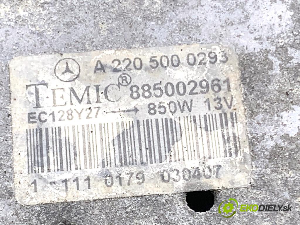 MERCEDES-BENZ X164 SUV 2007 165 kW GL 320 CDI 4-matic (164.822) 2987 Ventilátor chladiča A1645000093 (Ventilátor)