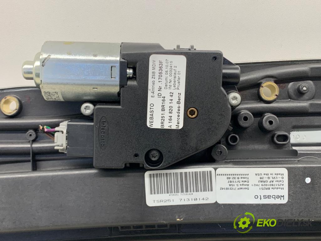 MERCEDES-BENZ X164 SUV 2007 165 kW GL 320 CDI 4-matic (164.822) 2987 strešné okno  (Sklo karosérie)