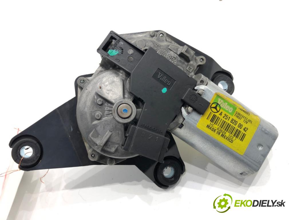 MERCEDES-BENZ X164 SUV 2007 165 kW GL 320 CDI 4-matic (164.822) 2987 Motor stieračov zad A2518200042