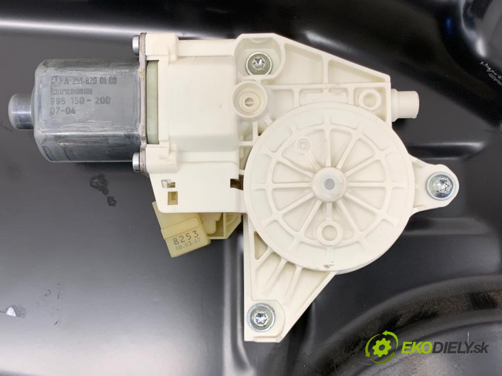 MERCEDES-BENZ X164 SUV 2007 165 kW GL 320 CDI 4-matic (164.822) 2987 Mechanizmus okna ľavy zad