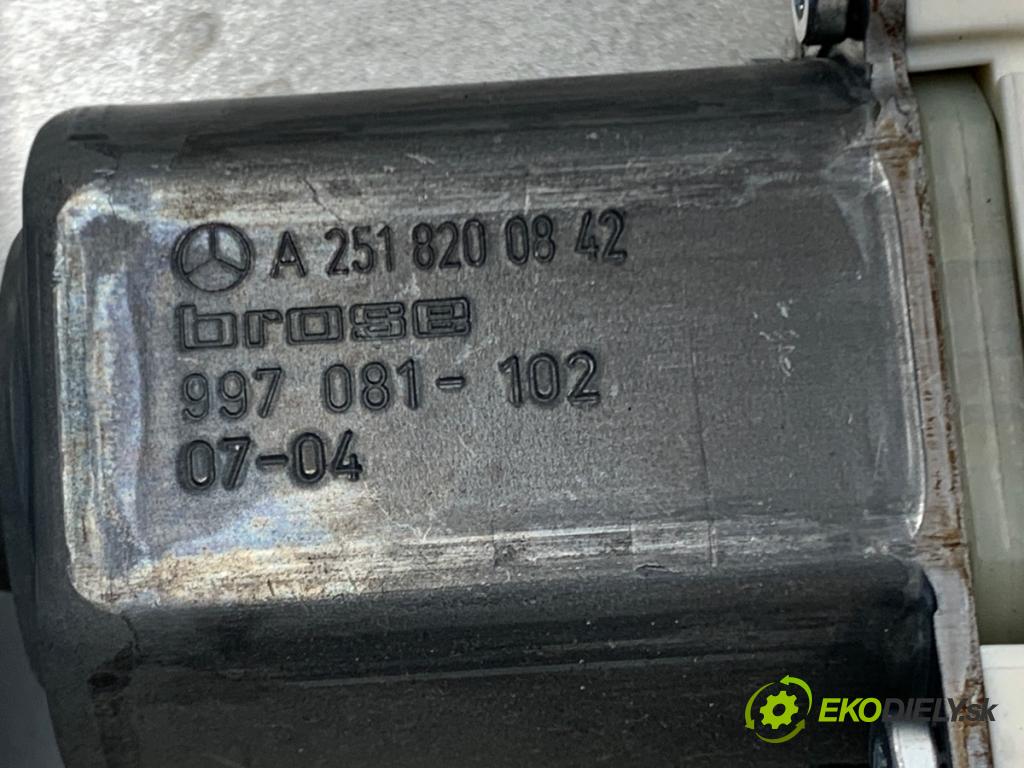 MERCEDES-BENZ X164 SUV 2007 165 kW GL 320 CDI 4-matic (164.822) 2987 Mechanizmus okna pravy predný A2518200841