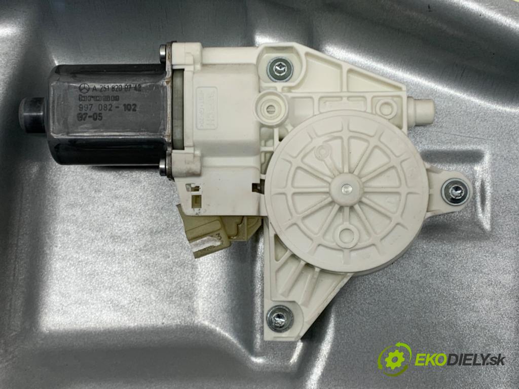 MERCEDES-BENZ X164 SUV 2007 165 kW GL 320 CDI 4-matic (164.822) 2987 Mechanizmus okna ľavy predný A2518200742