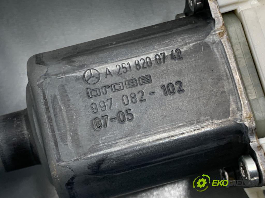 MERCEDES-BENZ X164 SUV 2007 165 kW GL 320 CDI 4-matic (164.822) 2987 Mechanizmus okna ľavy predný A2518200742