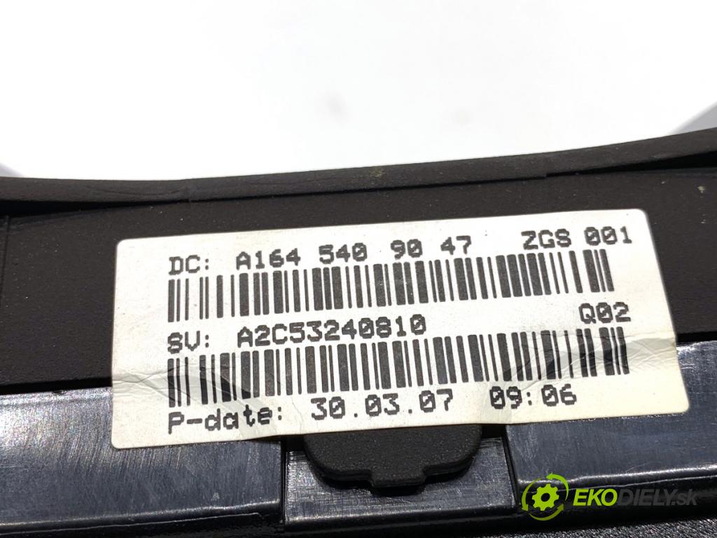 MERCEDES-BENZ X164 SUV 2007 165 kW GL 320 CDI 4-matic (164.822) 2987 prístrojovka A1645409047 (Přístrojová deska)