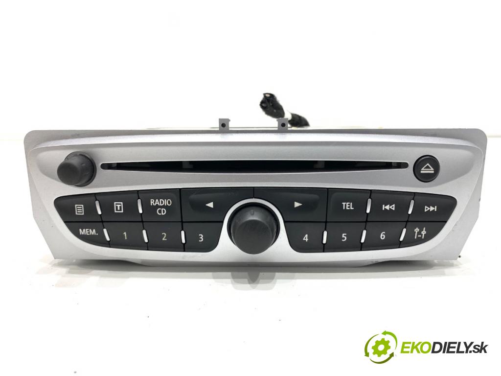 RENAULT MEGANE III coupe 2011 96 kW 1.4 TCe (DZ0F, DZ1V) 1397 RADIO 281159638R (Audio zariadenie)
