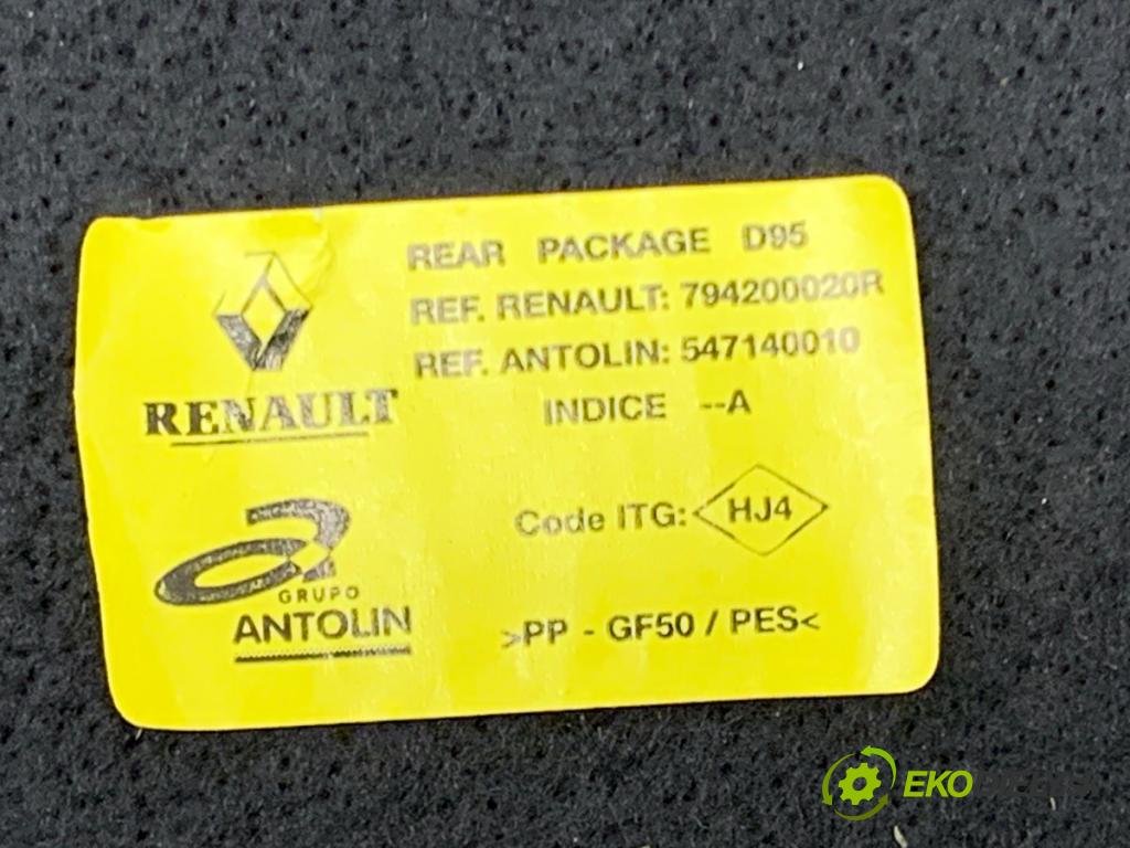 RENAULT MEGANE III coupe 2011 96 kW 1.4 TCe (DZ0F, DZ1V) 1397 pláto zadní část 794200020R