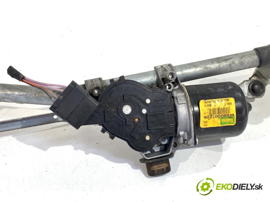 RENAULT MEGANE III coupe 2011 96 kW 1.4 TCe (DZ0F, DZ1V) 1397 Mechanizmus stieračov predný W000007226 (Motorček stieračov predný)