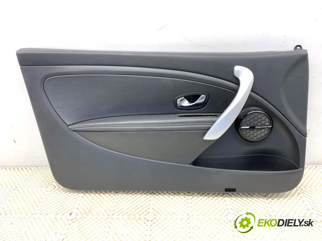 RENAULT MEGANE III coupe 2011 96 kW 1.4 TCe (DZ0F, DZ1V) 1397 čalúnenie Dvere ľavy predný 