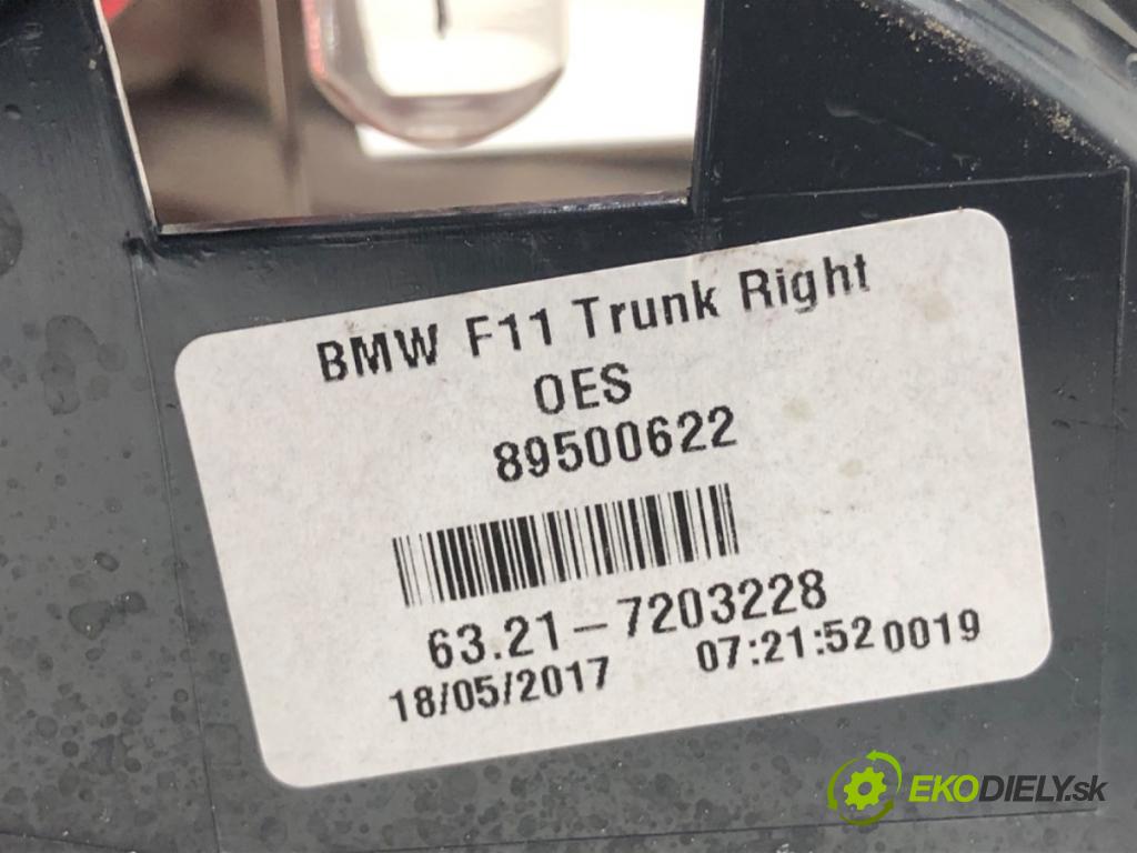 BMW F11 Kombi 2011 190 kW 530 d xDrive 2993 Svetlo zad pravá vnútorná 7203228 (Kľučka dverí ostatné)