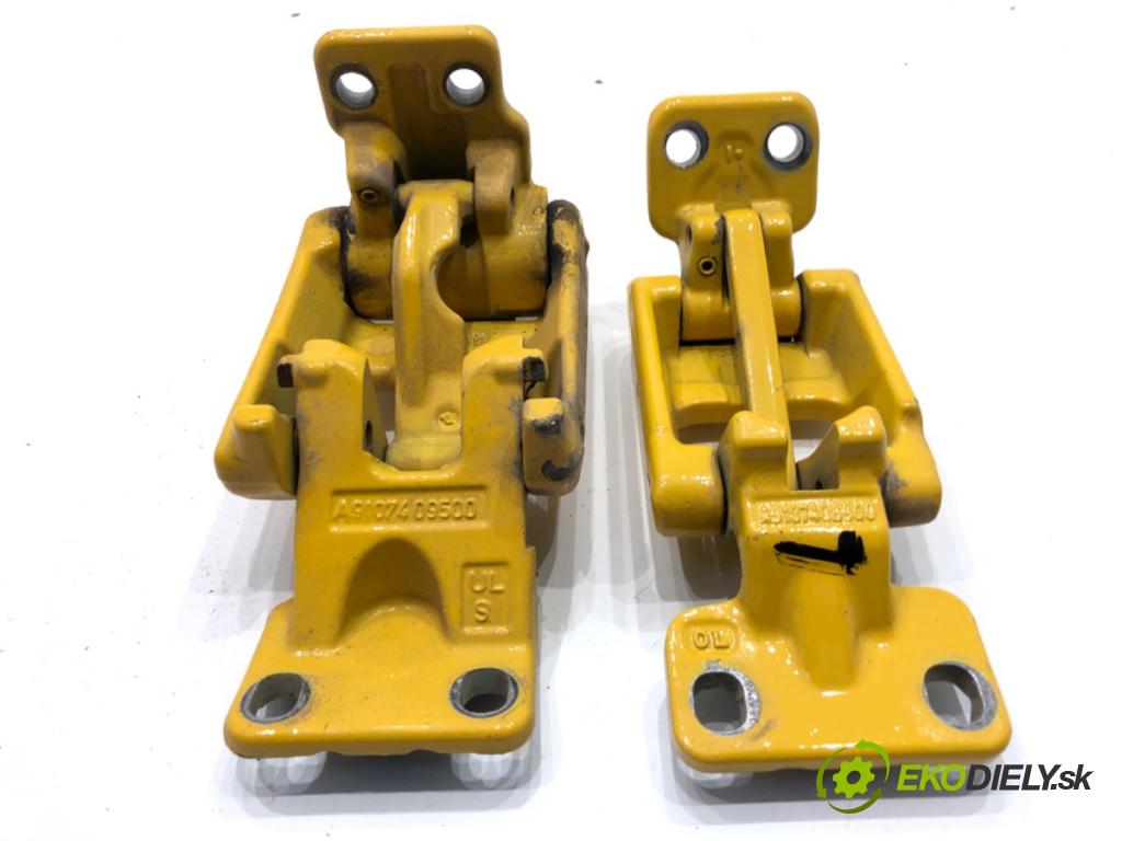 MERCEDES-BENZ eSPRINTER Skrzynia Skrzynia 2022 85 kW Electric (910.633)  Záves dverí ľavy zad A9107409500